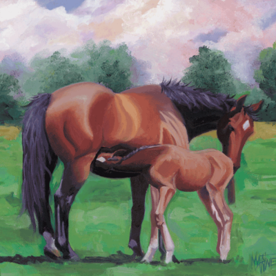 Instinct (Mare and Foal)